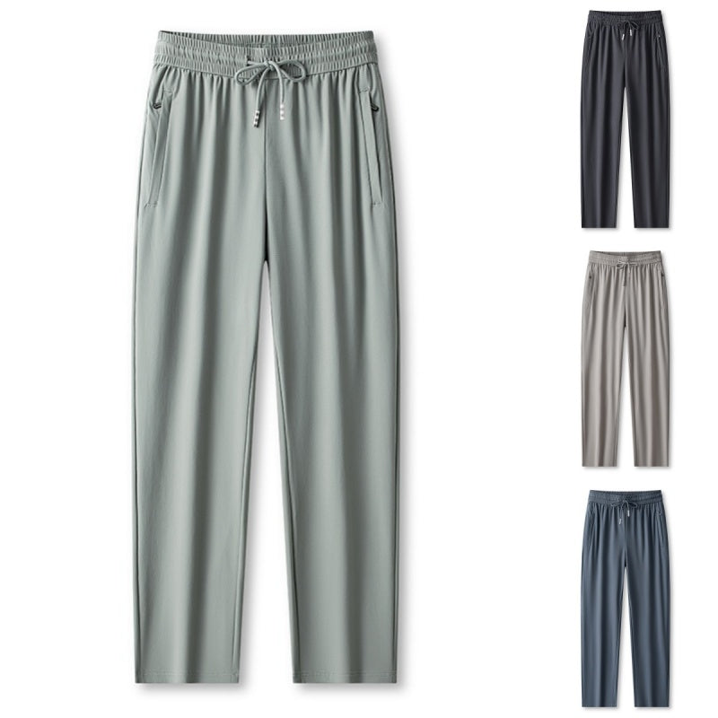 🎁2026 New Arrivals 47% OFF💖Ice Feel Quick-Dry Athletic Pants – Cooling Fabric, Loose Fit & Moisture-Wicking (M–4XL) 🌿👖