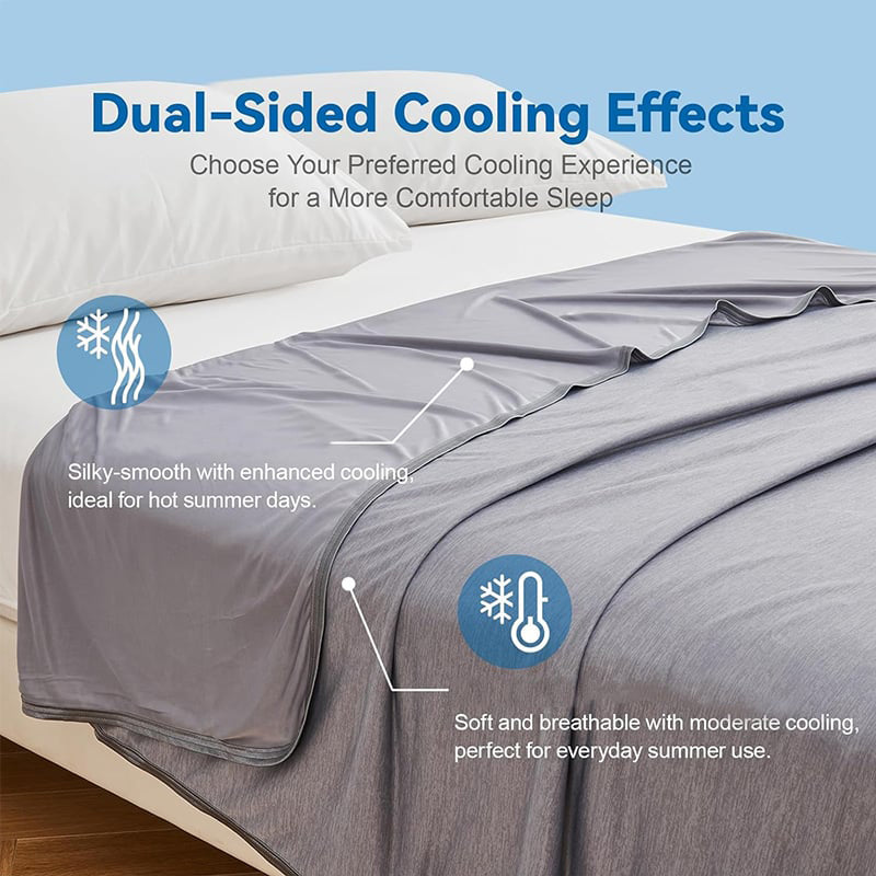 ✨Summer Limited Promotion UP TO 50% OFF!!🍃Cooling Blanket for Hot Sleepers - Summer Must Have🎁