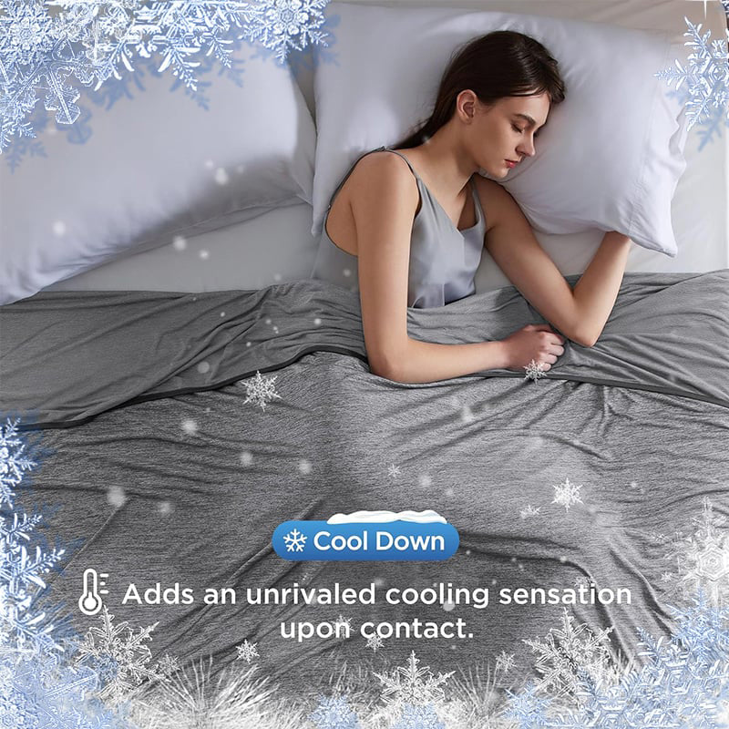 ✨Summer Limited Promotion UP TO 50% OFF!!🍃Cooling Blanket for Hot Sleepers - Summer Must Have🎁