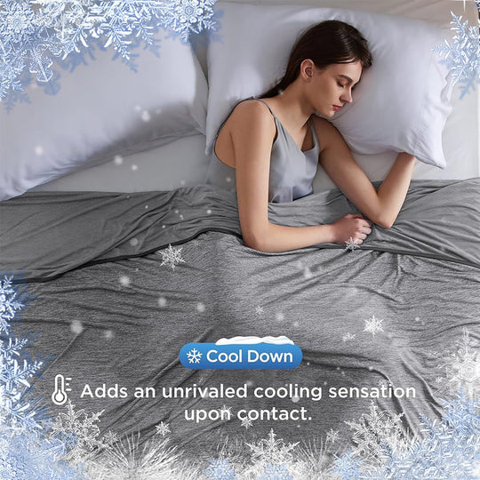 ✨Summer Limited Promotion UP TO 50% OFF!!🍃Cooling Blanket for Hot Sleepers - Summer Must Have🎁