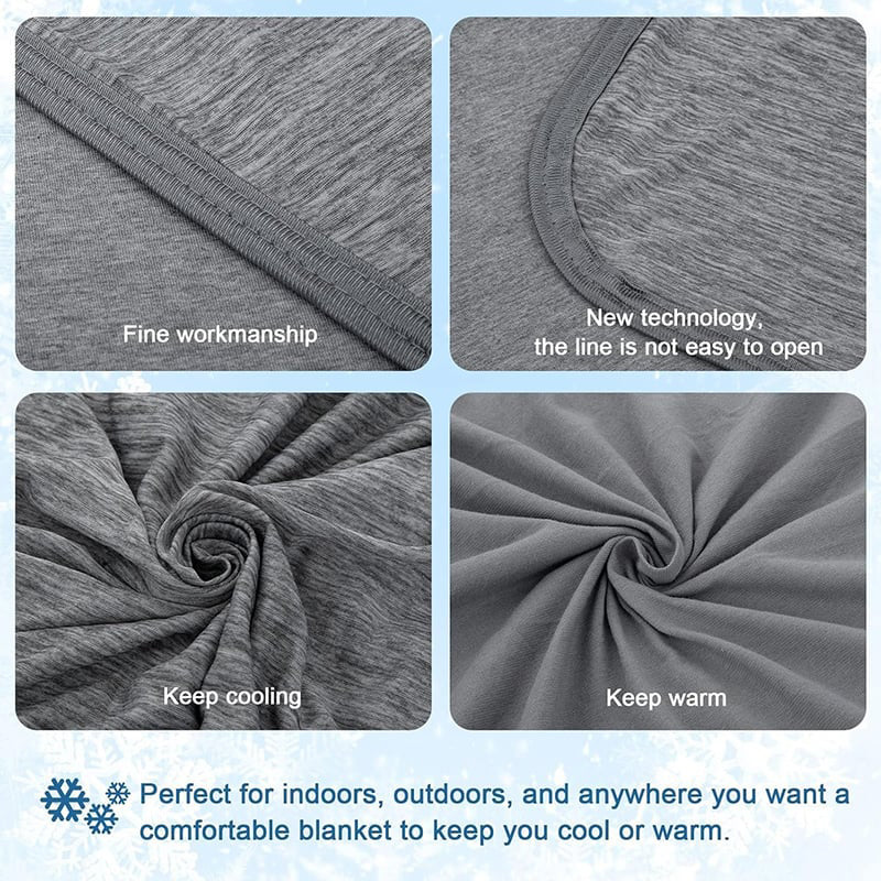 ✨Summer Limited Promotion UP TO 50% OFF!!🍃Cooling Blanket for Hot Sleepers - Summer Must Have🎁