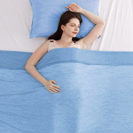✨Summer Limited Promotion UP TO 50% OFF!!🍃Cooling Blanket for Hot Sleepers - Summer Must Have🎁