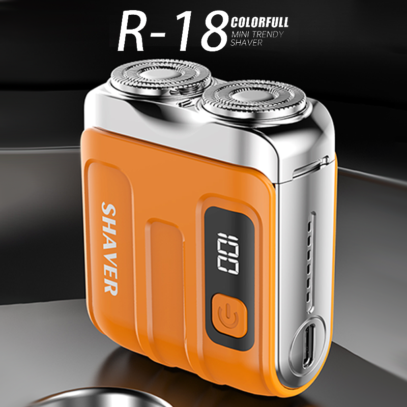 🧳Portable Mini Men's Electric Shaver – Compact & Rechargeable
