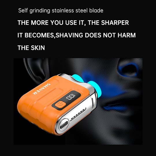 🧳Portable Mini Men's Electric Shaver – Compact & Rechargeable