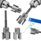 🔥 SCONTO DEL 50%! 🛠️ Utensile per il taglio della filettatura dei tubi - Filettature di precisione per fai da te/idraulica, durevole & Facile da usare ⚙️📏