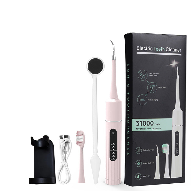 🦷Multifonction professionnelle & Nettoyeur de dents ultrasonique multi-vitesses【Livraison gratuite】