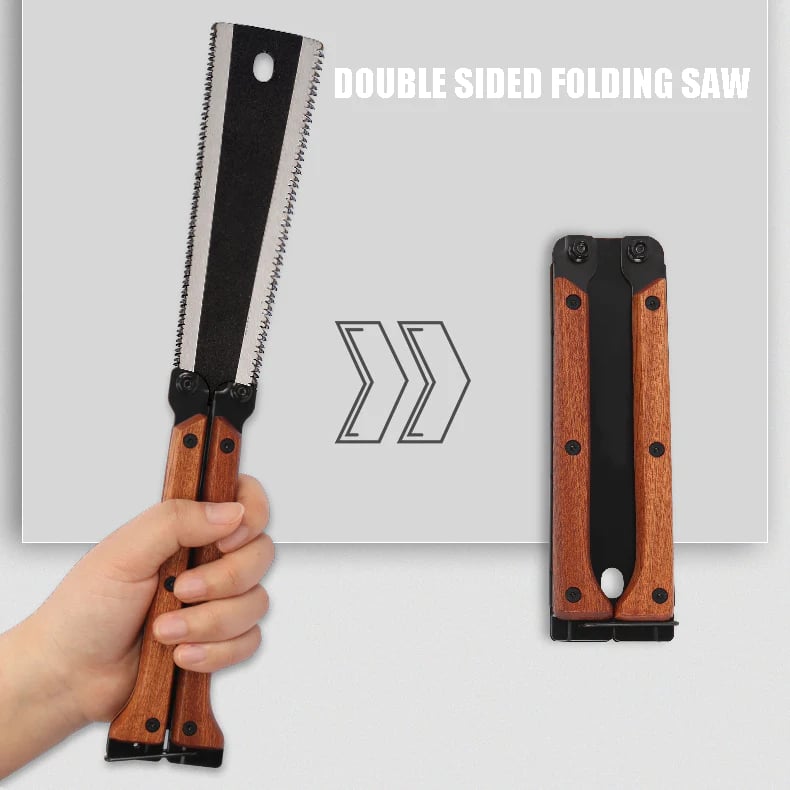 🔥50% limited-time discount🪚Double-sided folding saw