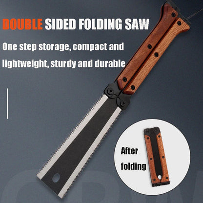 🔥50% limited-time discount🪚Double-sided folding saw