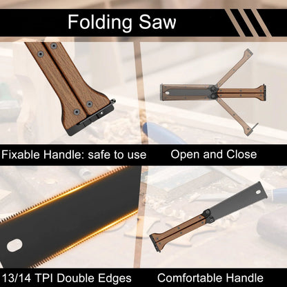 🔥50% limited-time discount🪚Double-sided folding saw