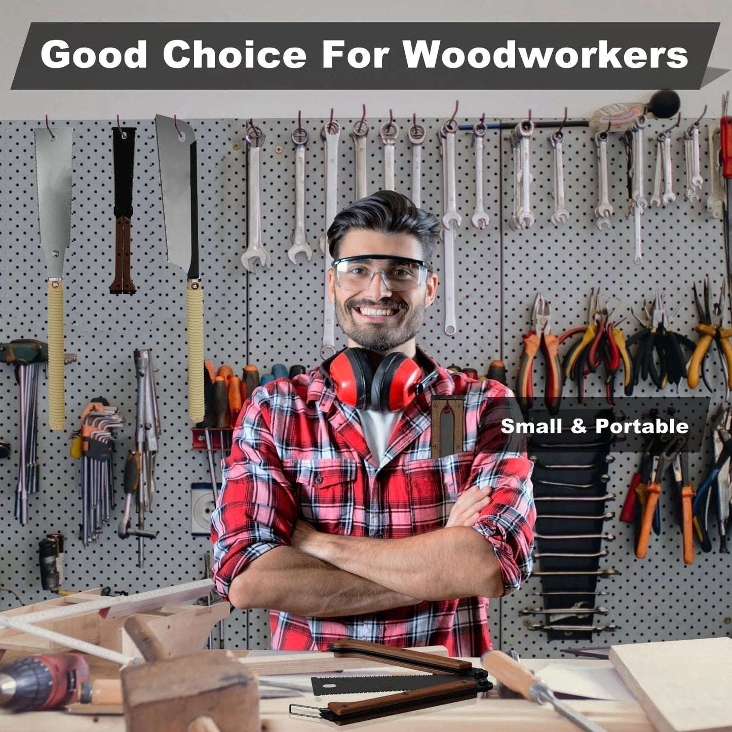 🔥50% limited-time discount🪚Double-sided folding saw