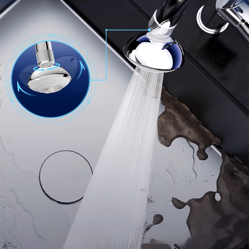 🚰Aérateur de robinet pivotant à 360° sous pression💦