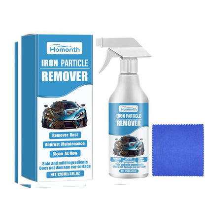 Auto roest & Spray voor het verwijderen van ijzerdeeltjes