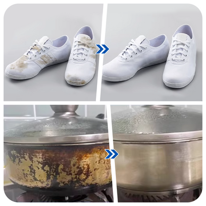 🧴 KAUFEN SIE 2 UND ERHALTEN SIE 1 GRATIS! 🥇 Mehrzweck-Fleckenentfernungscreme für die Wäsche – entfernt hartnäckige Flecken wie Fett, Wein und Tinte, ohne die Textilien zu beschädigen 👕✨