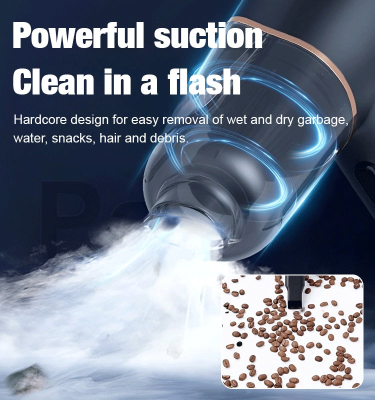 🏆Wielofunkcyjny bezprzewodowy odkurzacz do domu i samochodu z funkcją dmuchania, odkurzania i pompowania