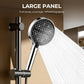 High-Pressure Adjustable Rainfall Shower Head