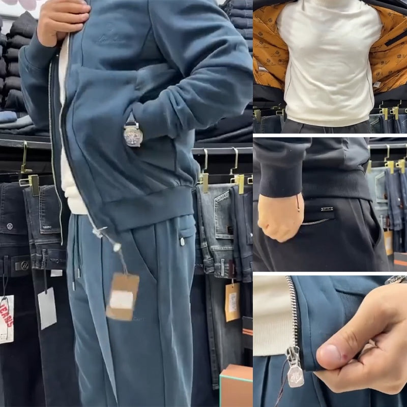 V poslední době super populární – kupuje si ho spousta lidí.🔥Pánská ležérní bunda &  Dvoudílná sada kalhot