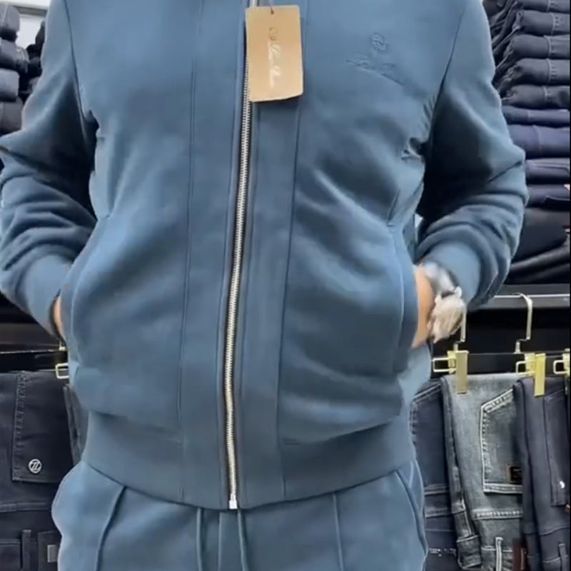 V poslední době super populární – kupuje si ho spousta lidí.🔥Pánská ležérní bunda &  Dvoudílná sada kalhot