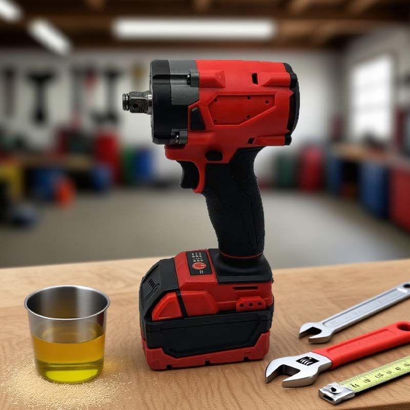 Powerful Electric Wrench with Long-Lasting Battery