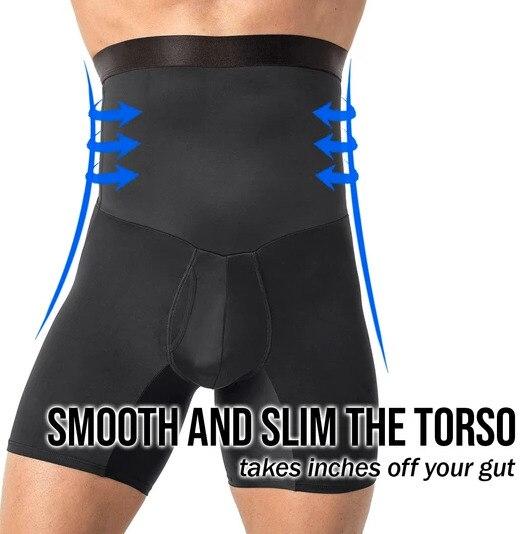 ⏳Limited time 50% off💥Men's High Waist Shapewear Boxer Briefs
