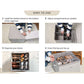 ⏳Limited time 50% off💥Transparent, foldable PVC shoe box, waterproof storage box for office