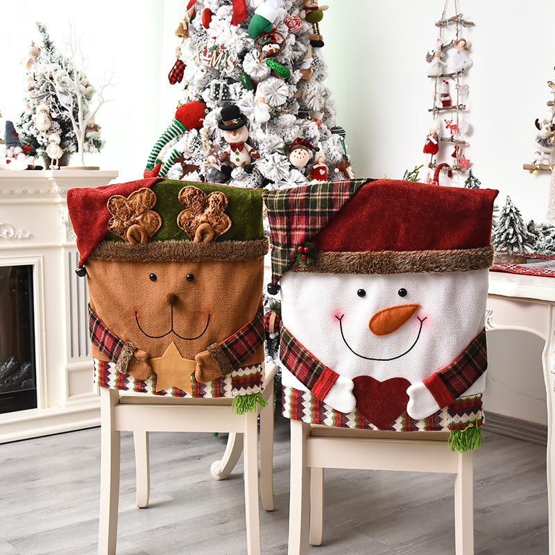 🎅✨Vánoční potah na židli