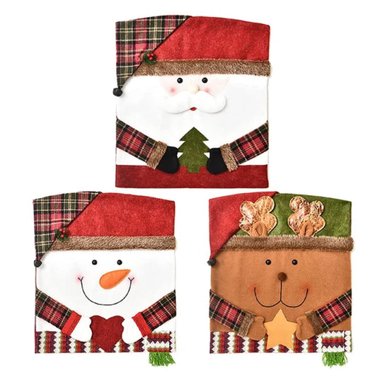 🎅✨Clúdach Cathaoireacha Téama Nollag