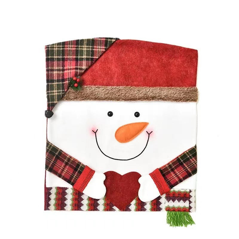 🎅✨Clúdach Cathaoireacha Téama Nollag