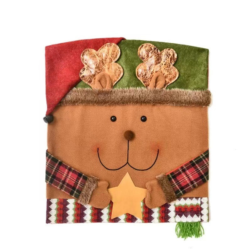 🎅✨Clúdach Cathaoireacha Téama Nollag