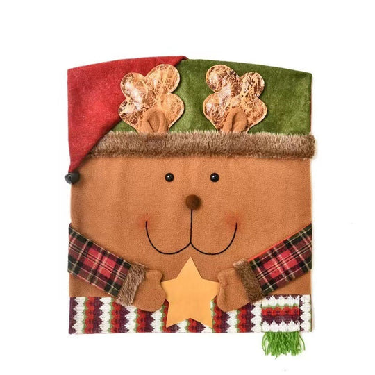 🎅✨Clúdach Cathaoireacha Téama Nollag