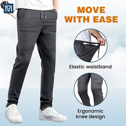 ⚡Over 50,000 sold！🏆MultiPants – High Stretch Multi-pocket Durable Cargo Pants