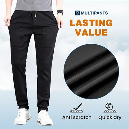 ⚡Over 50,000 sold！🏆MultiPants – High Stretch Multi-pocket Durable Cargo Pants