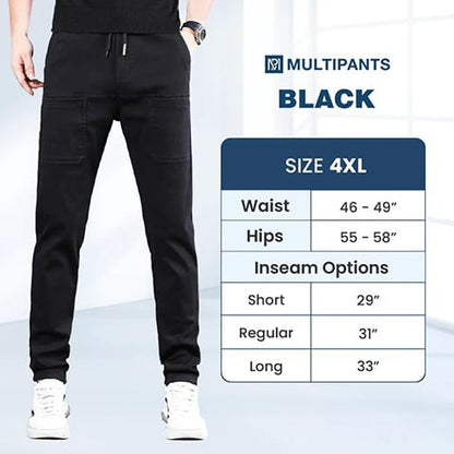⚡Over 50,000 sold！🏆MultiPants – High Stretch Multi-pocket Durable Cargo Pants