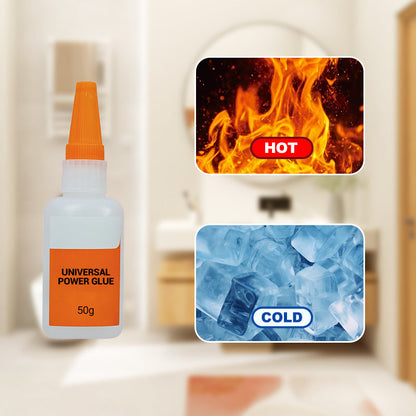 ⚡ ACHETEZ-EN 1, OBTENEZ-EN 1 GRATUIT ! 🔌 Colle universelle puissante - Adhérence instantanée et forte pour métal/bois/plastique/céramique, imperméable & Résistant à la chaleur 🛠️✨