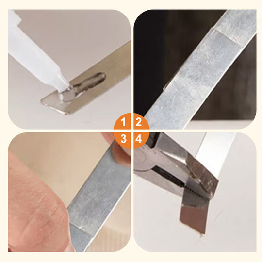 ⚡ OSTA 1, SAA 1 ILMAISEKSI! 🔌 Yleiskäyttöinen teholiima - Välitön ja vahva sidos metallille/puulle/muoville/keramiikalle, vedenpitävä &  Lämmönkestävä 🛠️✨