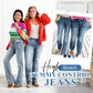 💥Buikcorrigerende jeans met hoge stretch👖