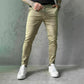 Slim fit casual solide kleuren broek voor mannen