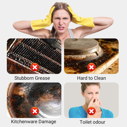 🧼 COMPRA 2 E RICEVI 1 GRATIS! ✨ Spray detergente potente - Rimuove il grasso & Macchie 💦🏠