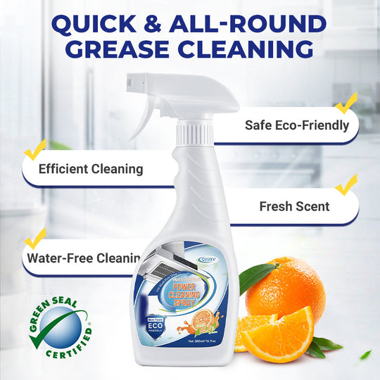 🧼 COMPRA 2 E RICEVI 1 GRATIS! ✨ Spray detergente potente - Rimuove il grasso &  Macchie 💦🏠
