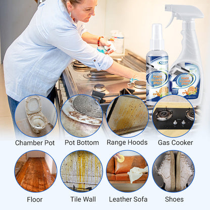 🧼 COMPRA 2 E RICEVI 1 GRATIS! ✨ Spray detergente potente - Rimuove il grasso & Macchie 💦🏠