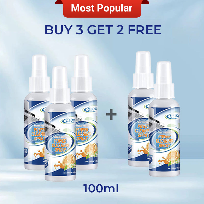 🧼 COMPRA 2 E RICEVI 1 GRATIS! ✨ Spray detergente potente - Rimuove il grasso & Macchie 💦🏠