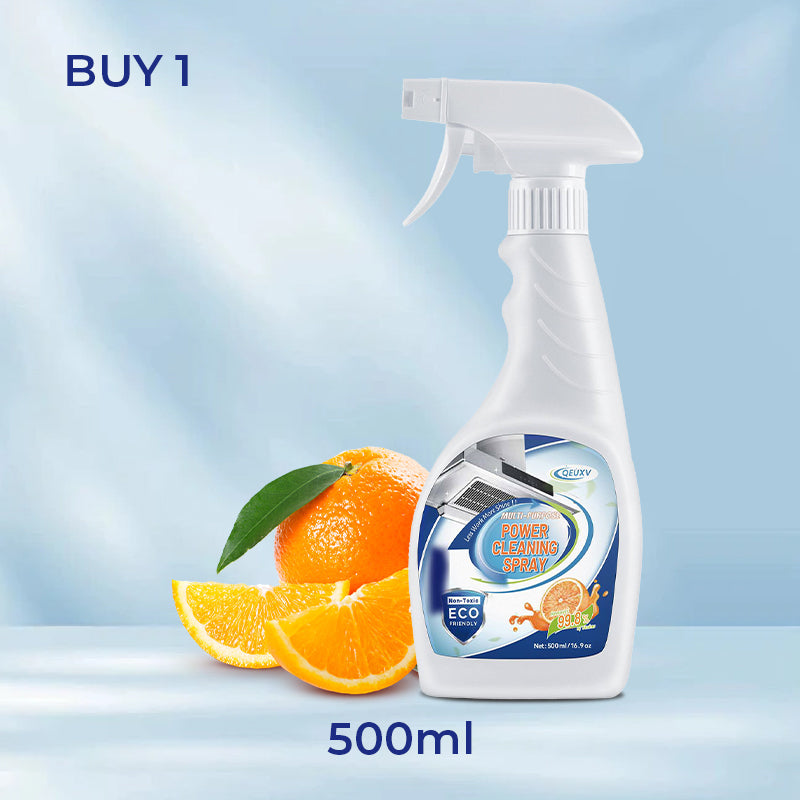 🧼 COMPRA 2 E RICEVI 1 GRATIS! ✨ Spray detergente potente - Rimuove il grasso & Macchie 💦🏠