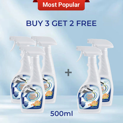 🧼 COMPRA 2 E RICEVI 1 GRATIS! ✨ Spray detergente potente - Rimuove il grasso & Macchie 💦🏠