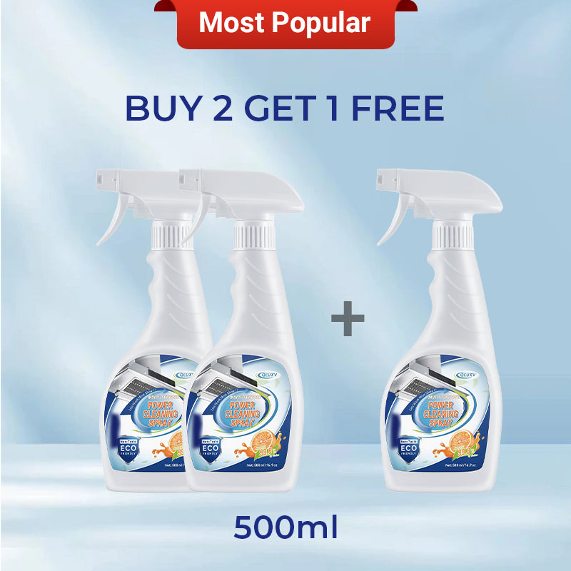 🧼 COMPRA 2 E RICEVI 1 GRATIS! ✨ Spray detergente potente - Rimuove il grasso &  Macchie 💦🏠
