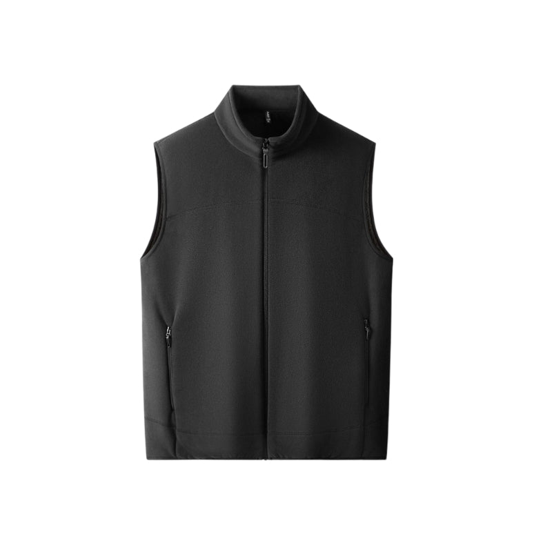 💥60% RABATT! 🧥 Warme Herrenweste mit Stehkragen und durchgehendem Reißverschluss &  Stilvoll ❄️
