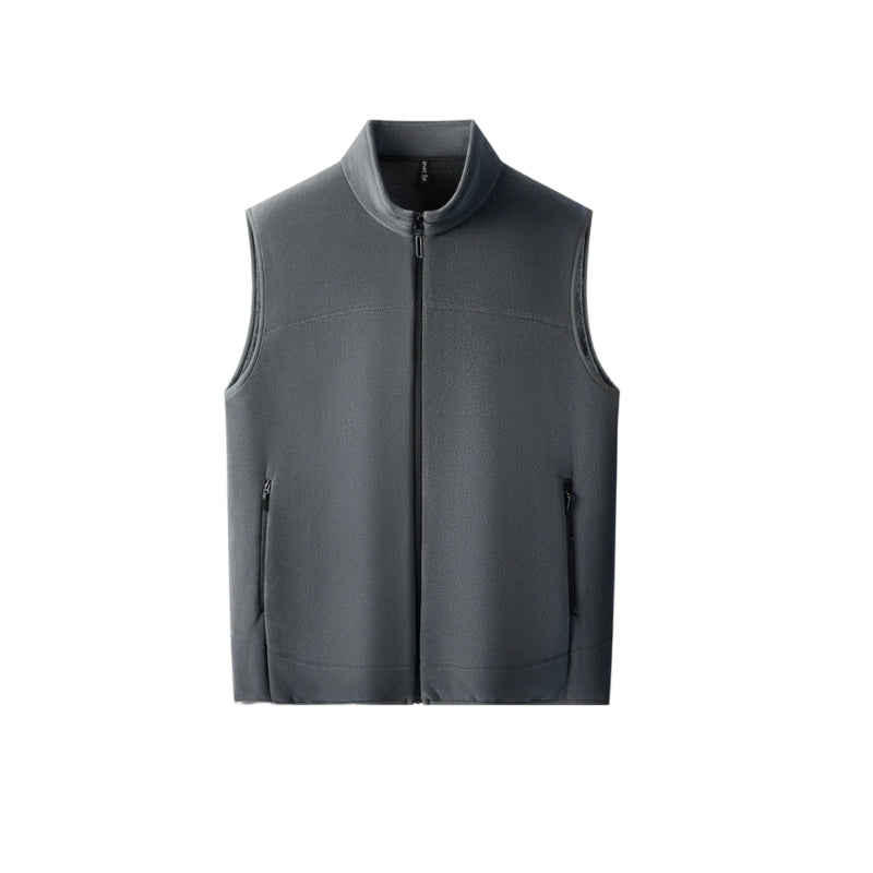 💥60% RABATT! 🧥 Warme Herrenweste mit Stehkragen und durchgehendem Reißverschluss &  Stilvoll ❄️