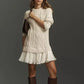 ✈️BUY 1 FREE SHIPPING🔥Limited Hot Sale 50% OFF💗Women Crewneck Cable Knit Sweater Mini Dress