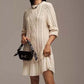 ✈️BUY 1 FREE SHIPPING🔥Limited Hot Sale 50% OFF💗Women Crewneck Cable Knit Sweater Mini Dress