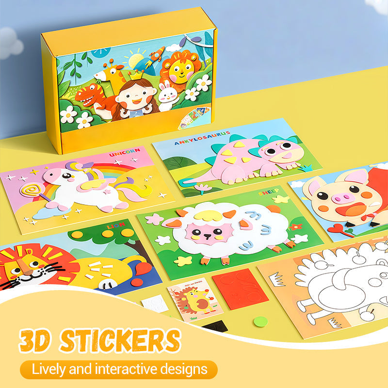 Children’s DIY 3D EVA Sticker Craft