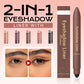 💖LAATSTE DAG ACTIE - 50% KORTING 💖 2-in-1 oogschaduw en eyeliner met blendkwast