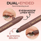 💖LAATSTE DAG ACTIE - 50% KORTING 💖 2-in-1 oogschaduw en eyeliner met blendkwast
